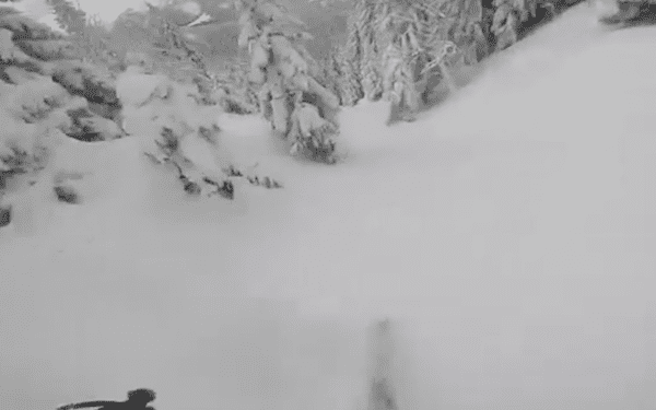 Kolejny wyczyn Andrzeja Bargiela. Tym razem pokazał jak zjeżdża z Kasprowego Wierchu [WIDEO]