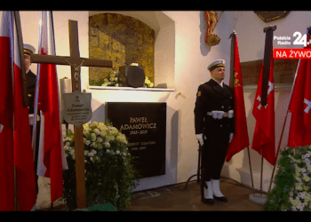Policja wydała komunikat po pogrzebie Pawła Adamowicza