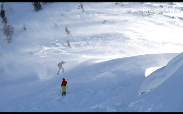 Jak wygląda wejście na Kasprowy przy lawinowej „czwórce” i halnym? Niezwykłe nagranie [WIDEO]