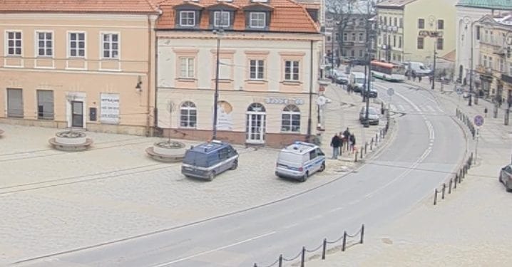 Alarm bombowy w biurze poselskim w Lublinie [FOTO]