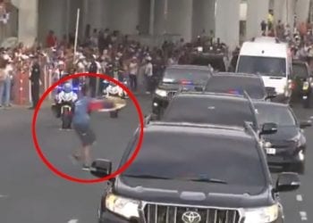 Ochrona papieża zareagowała błyskawicznie! Jest nagranie