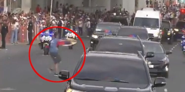 Ochrona papieża zareagowała błyskawicznie! Jest nagranie