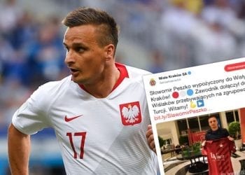 Sławomir Peszko oficjalnie w Wiśle Kraków. Dołączył do zgrupowania drużyny [FOTO]