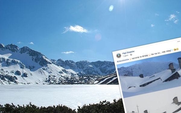Schronisko w Dolinie Pięciu Stawów zasypane pod dach! [FOTO]