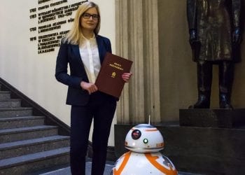 Robot z „Gwiezdnych Wojen” na zaliczenie. Studentka z AGH podbiła sieć