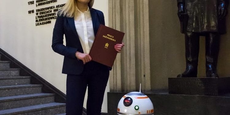Robot z „Gwiezdnych Wojen” na zaliczenie. Studentka z AGH podbiła sieć
