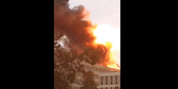 Potężny wybuch w Lyonie! Eksplozja na uniwersytecie