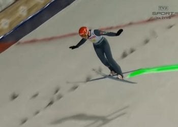 Niemieckie media wstrząśnięte po upadku skoczka w Zakopanem