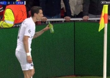Angel Di Maria zakpił z kibiców Manchesteru United [WIDEO]