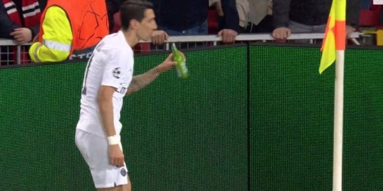 Angel Di Maria zakpił z kibiców Manchesteru United [WIDEO]