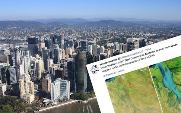 Tak z kosmosu wygląda gigantyczna powódź w Australii. „To jak morze w środku lądu” [FOTO]