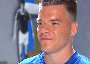 Po porażce Lecha przed kamerami tłumaczył się Marcin Wasielewski