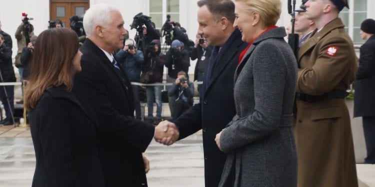 Mike Pence zacytował słowa Wałęsy podczas spotkania z Dudą