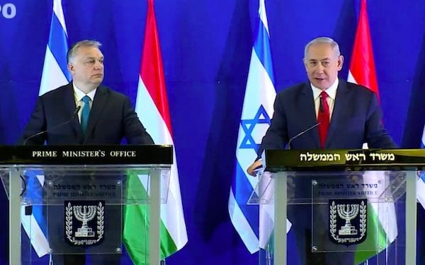 Orban spotkał się z Netanjahu. Premier Węgier: „Byłoby lepiej, gdyby Polacy przyjechali” [WIDEO]