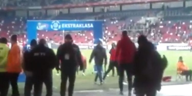 Piłkarze Wisły Kraków wygwizdani w Zabrzu [WIDEO]