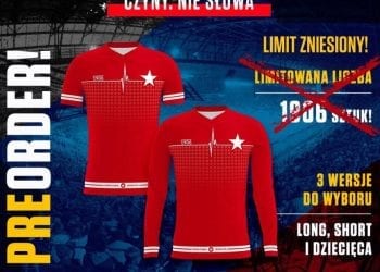 Wisła Kraków wypuściła specjalne koszulki. Zaraz po tym padły serwery