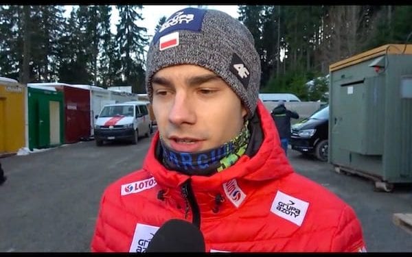 Jakub Wolny załamany po konkursie w Innsbrucku