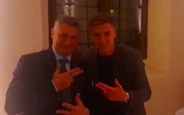 Legenda Milanu prosi Krzysztofa Piątka o autograf! „Zabierz nas do Ligi Mistrzów” [WIDEO]