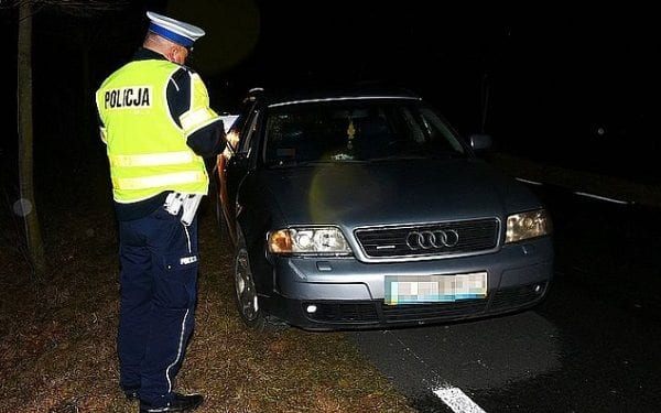 Lubelskie: Poruszał się bez odblasków. Potrącony przez samochód zginął na miejscu