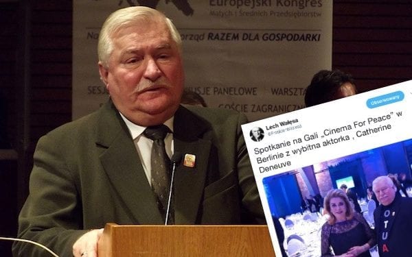 Znana aktorka pozuje z Wałęsą. I apeluje do Polaków: „Zmieńcie rząd” [FOTO]