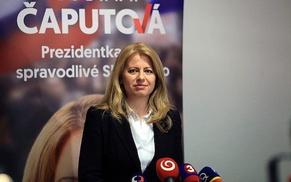 Zuzana Czaputova nową prezydent Słowacji