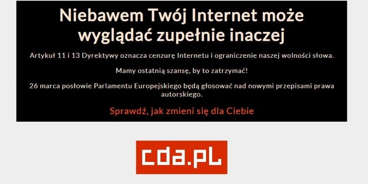 CDA.PL nie działa, w Niemczech wyłączono Wikipedię. O co chodzi?