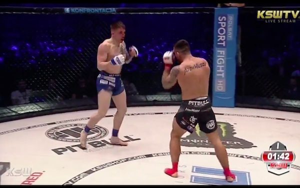 Mańkowski przegrywa w KSW. Jego rywal wygwizdany