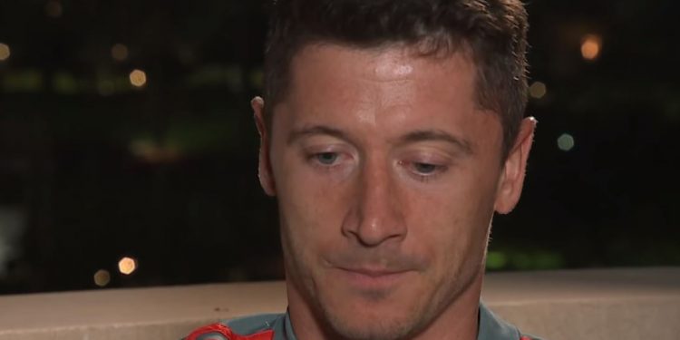 Robert Lewandowski wyjaśnił, co oznacza jego cieszynka