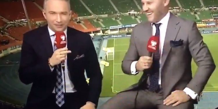 Reakcja ekspertów TVP po meczu z Austrią podbiła internet [WIDEO]