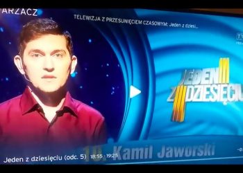 Uczestnik oświadczył się w programie „Jeden z dziesięciu”