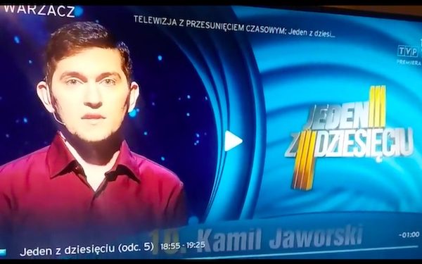 Uczestnik oświadczył się w programie „Jeden z dziesięciu”