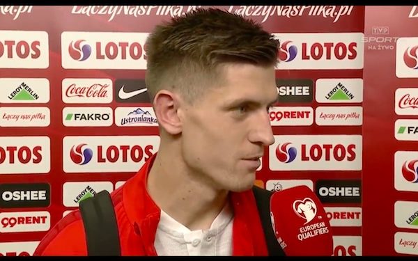 Piątek w wyjściowym składzie na Łotwę?