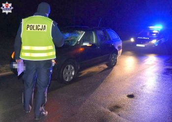 Tragiczny wypadek z udziałem pieszego. Mężczyzna nie miał na sobie odblasków