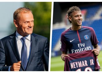 Donald Tusk publikuje zdjęcie z Neymarem