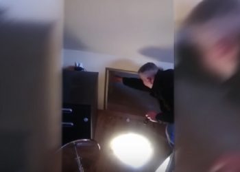 Gdańsk: Poszukiwany mężczyzna ukrył się… w ścianie [WIDEO]