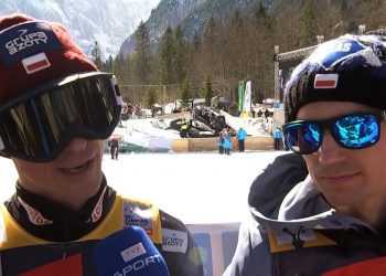 Żyła żartuje z podpartego skoku. „Zapomniałem o telemarku”