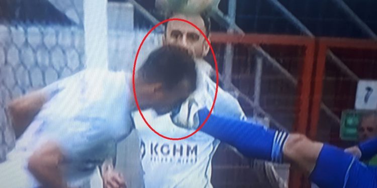 Alan Czerwiński brutalnie sfaulowany. Rywal przeprasza