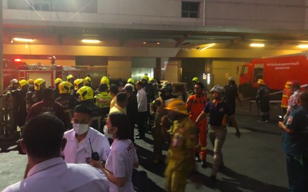 Ogromny pożar w Bangkoku. Turyści skaczą z okien [FOTO]