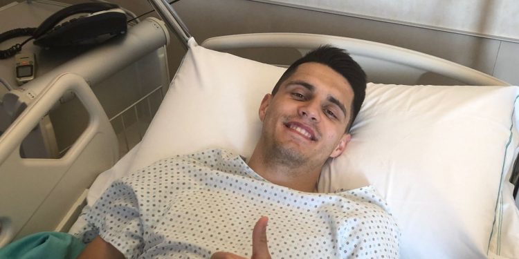 Bartosz Kapustka pokazał zdjęcie ze szpitala