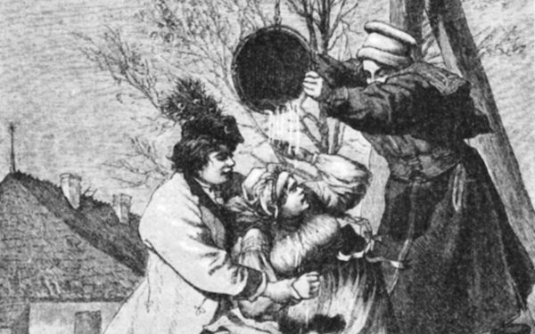 Kiedy mała flaszeczka, a kiedy całe wiadro? Co mają wspólnego Żydzi z Jerozolimy z polskimi zabawami?  XVIII-wieczny ksiądz „opowiada” o dyngusie [Cz. II]