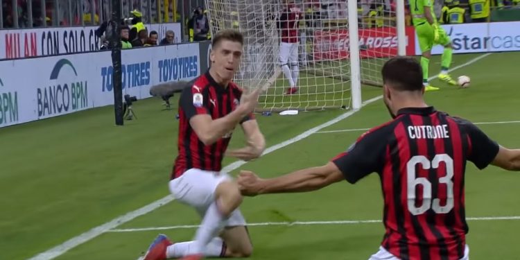 Piątek podziękował swojemu rywalowi o miejsce w składzie AC Milan