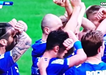 Nietypowa cieszynka piłkarzy Lecha Poznań. Co chcieli pokazać?