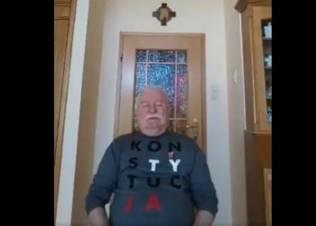 Lech Wałęsa tłumaczy się ze swoich słów o kosmitach [WIDEO]