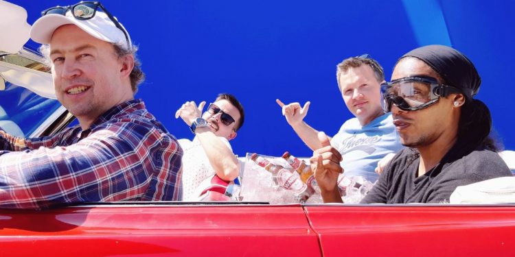 Michał Pol gościł w domu Ronaldinho [FOTO]