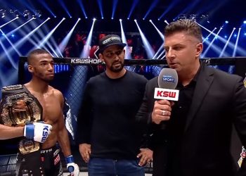 Salahdine Parnasse mistrzem KSW. W swoim kraju walczyć nie może