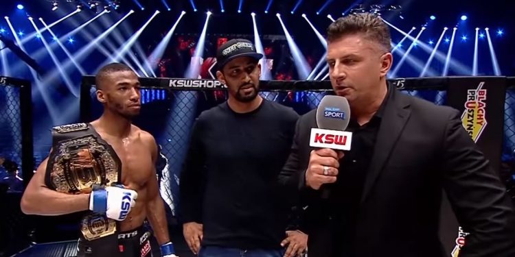 Salahdine Parnasse mistrzem KSW. W swoim kraju walczyć nie może