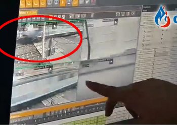 Puszczykowo. Pociąg staranował karetkę. Nagranie z monitoringu [WIDEO]