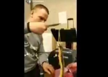 Skandaliczne nagranie z udziałem pracownika Lechii Gdańsk