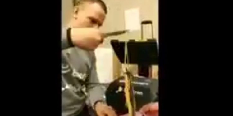 Skandaliczne nagranie z udziałem pracownika Lechii Gdańsk