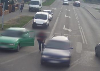 Miała 3 promile, wiozła dwójkę dzieci. Do akcji wkroczył inny kierowca [WIDEO]